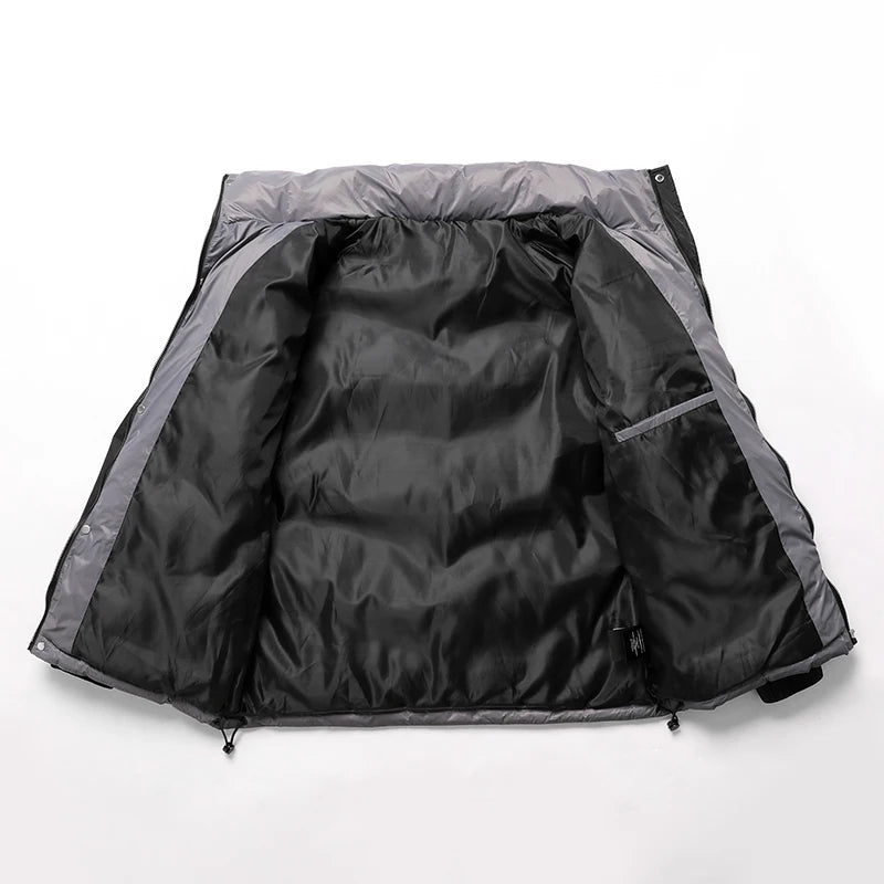 ANSZKTN Men Winter Casual Cotton Clothes Men's Light Luxury Cargo Wear Stand Collar Winter Coat Padded Jacket-4